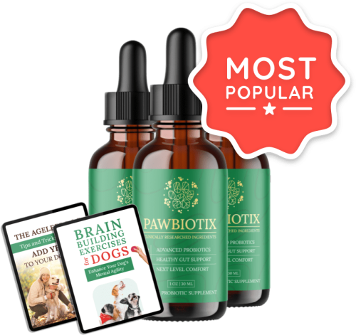 Pawbiotix - 3 Bottles + 2 Ebooks