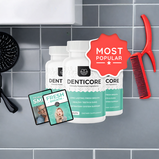 DentiCore - 3 Bottles + 2  Ebooks