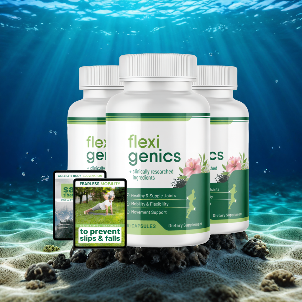 Flexigenics - 3 Bottles + 2  Ebooks