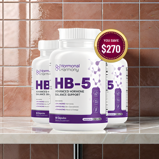 HB-5 (Hormonal Balance 5) - 3 month supply