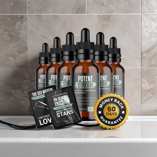 PotentStream - 6 Bottles + 2  Ebooks