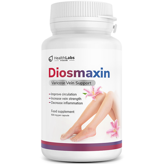 Diosmaxin -  Naturalny sposób na redukcję pajączków, opuchlizny i żylaków